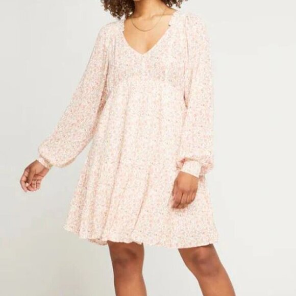 Gentle Fawn - Charlize Long Sleeve Dress Floral Print- Size Medium - Picture 1 of 12